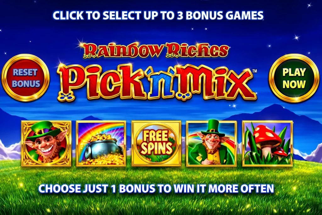 Rainbow Riches Pick 'n' Mix Casino
